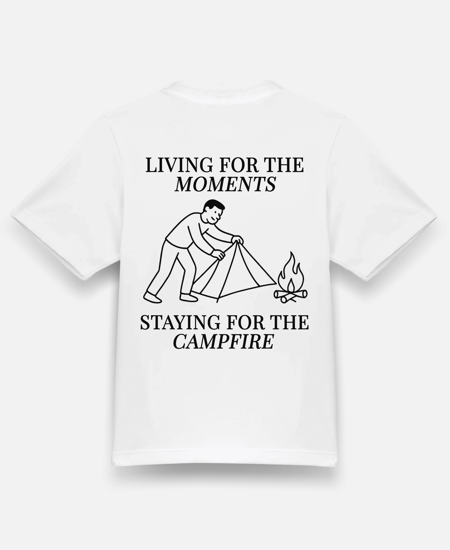 LIVING FOR THE MOMENTS ORGANIC REGULAR SHIRT