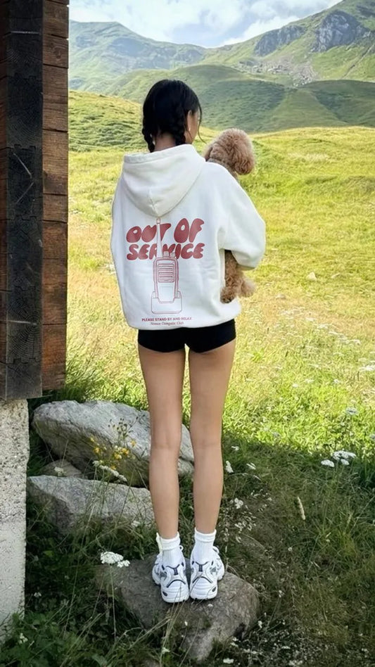 OUT OF SERVICE OVERSIZED HOODIE