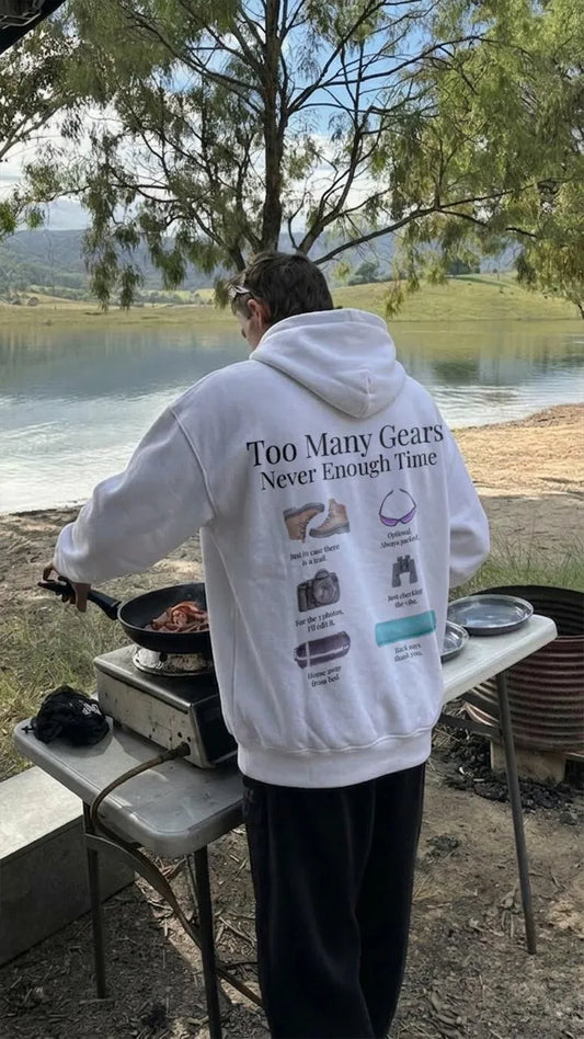 TOO MANY GEARS OVERSIZED HOODIE