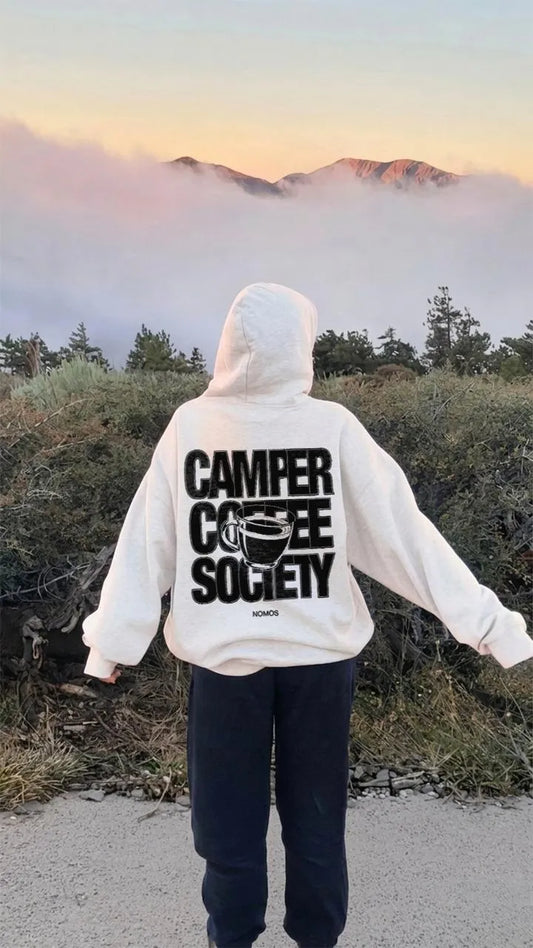 CAMPER COFFEE OVERSIZED HOODIE