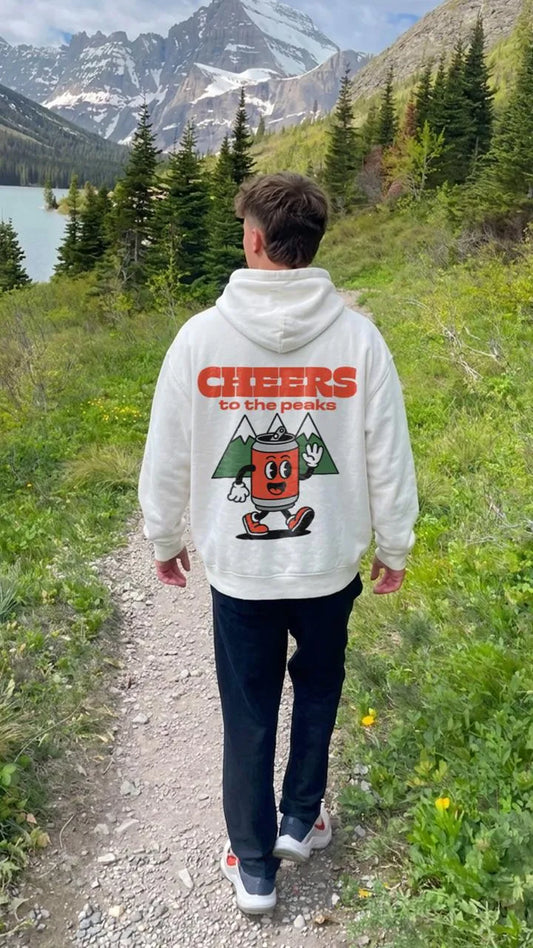 CHEERS TO THE PEAKS OVERSIZED HOODIE