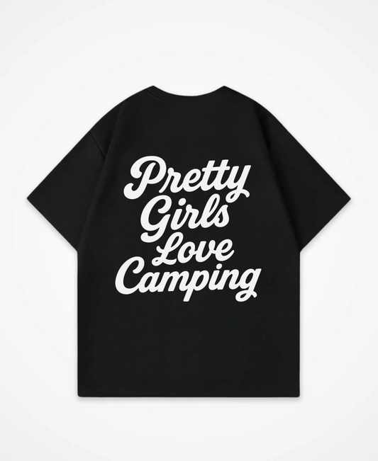 OK BUT FIRST CAMPING OVERSIZED SHIRT