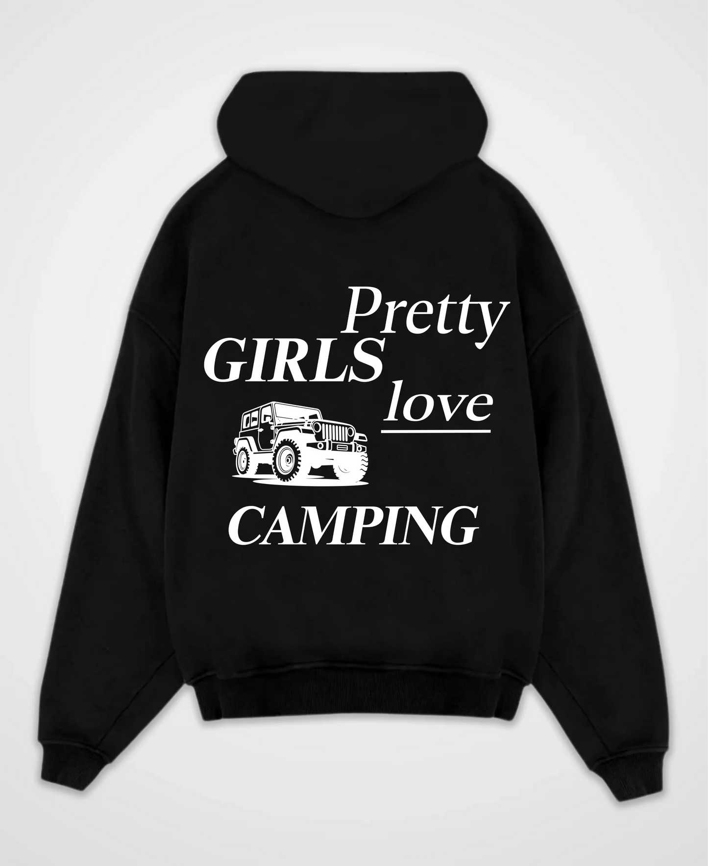 WEEKEND CAMPER MOOD OVERSIZED HOODIE
