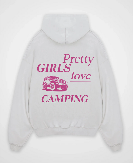 WEEKEND CAMPER MOOD OVERSIZED HOODIE