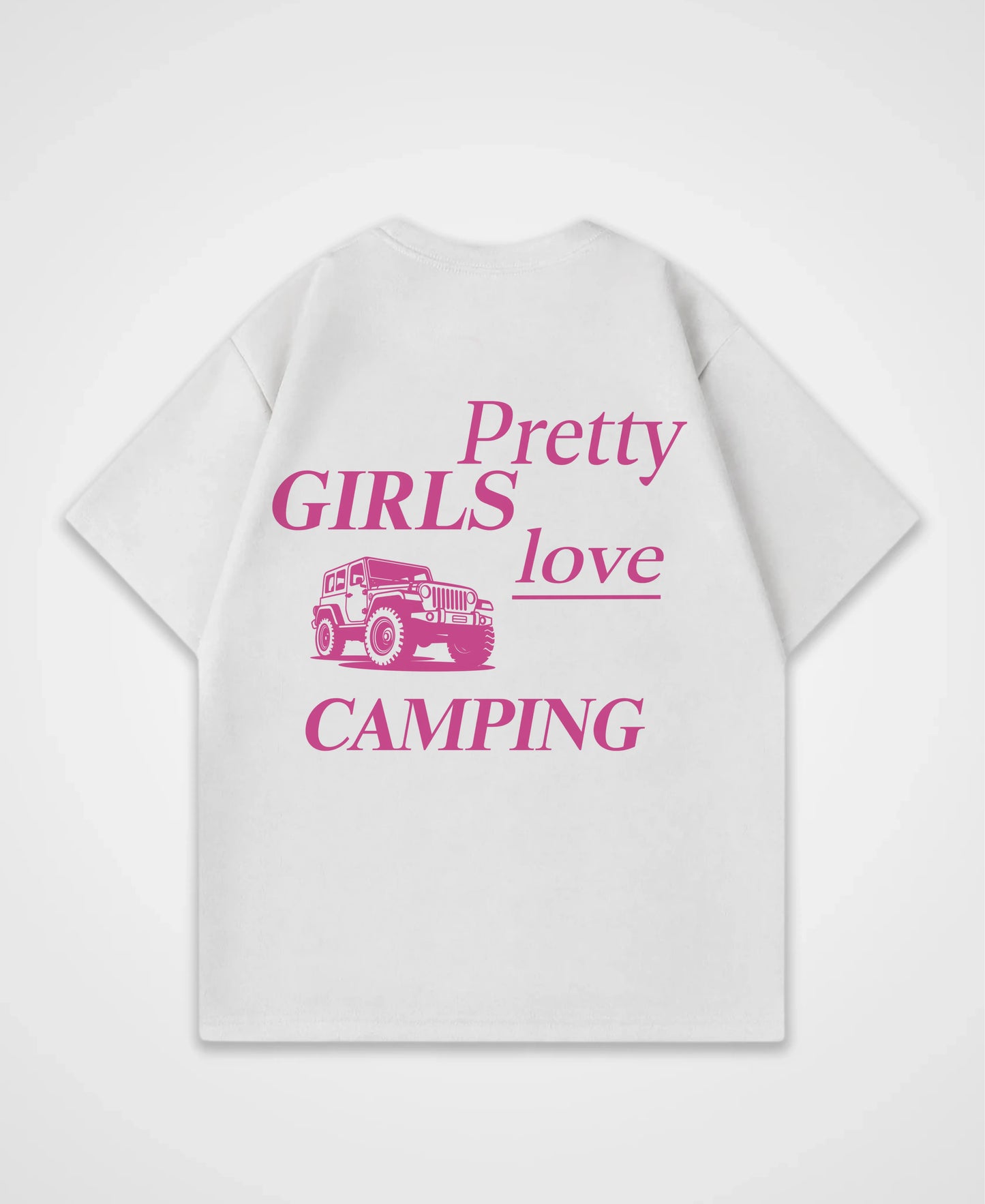 OK BUT FIRST CAMPING OVERSIZED SHIRT