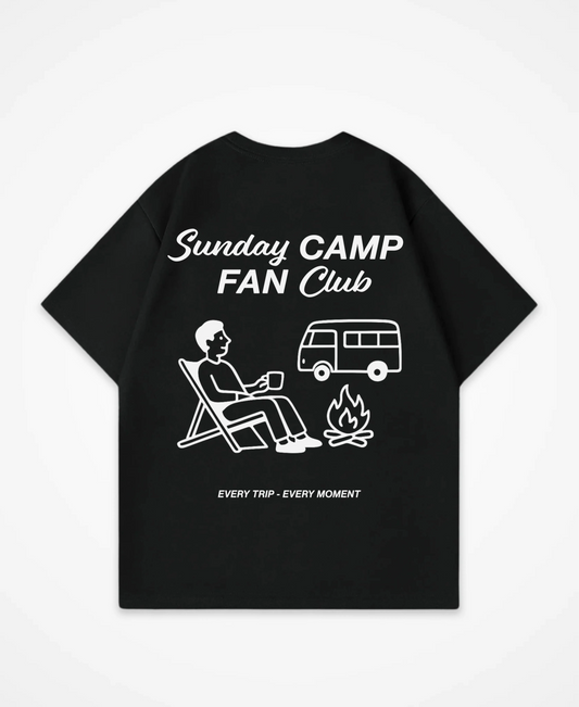 OK BUT FIRST CAMPING OVERSIZED SHIRT