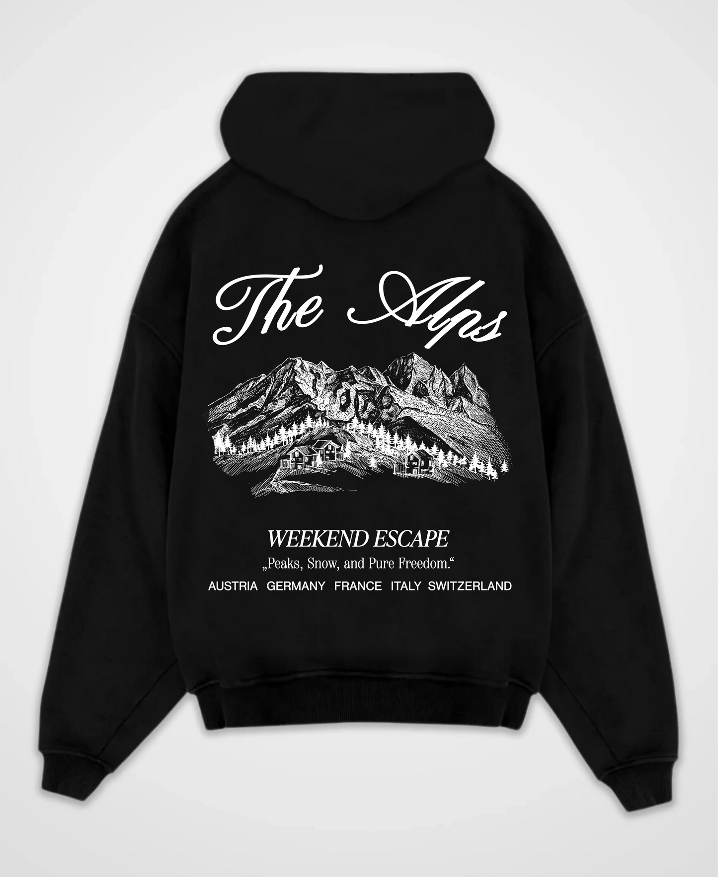 THE ALPS OVERSIZED HOODIE