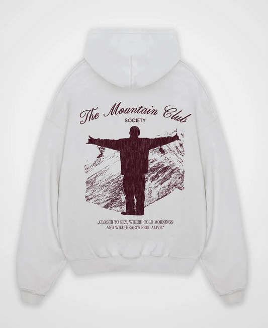 THE MOUNTAIN CLUB OVERSIZED HOODIE