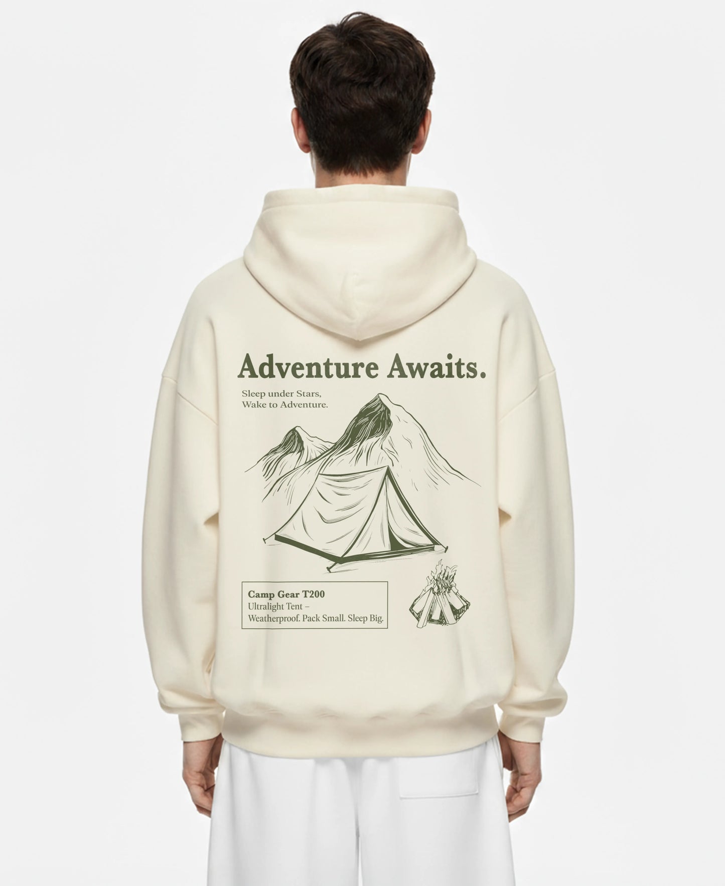 ADVENTURE AWAITS OVERSIZED HOODIE