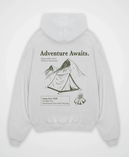 ADVENTURE AWAITS OVERSIZED HOODIE