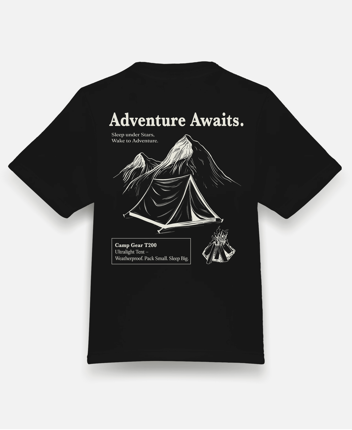 ADVENTURE AWAITS ORGANIC REGULAR SHIRT