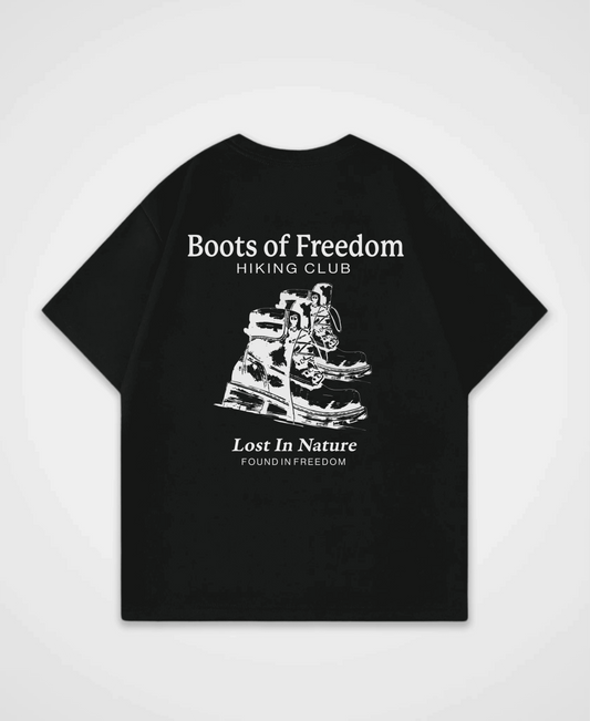 BOOTS OF FREEDOM OVERSIZED SHIRT