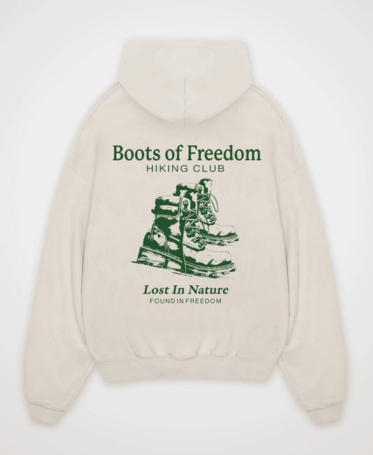 BOOTS OF FREEDOM OVERSIZED HOODIE