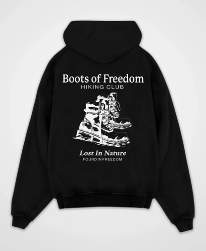 BOOTS OF FREEDOM OVERSIZED HOODIE