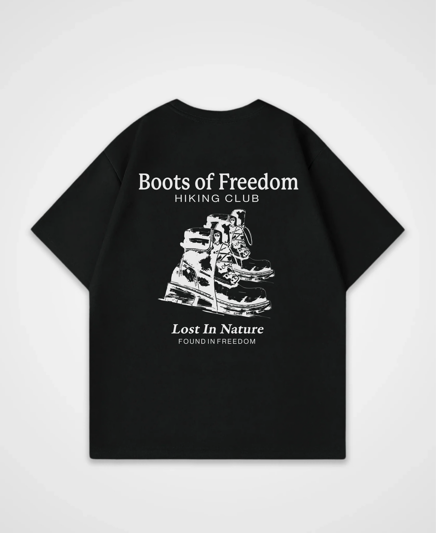 BOOTS OF FREEDOM OVERSIZED SHIRT