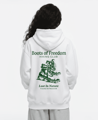 BOOTS OF FREEDOM OVERSIZED HOODIE