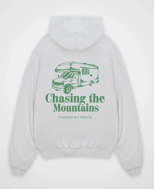 CHASING THE MOUNTAINS OVERSIZED HOODIE