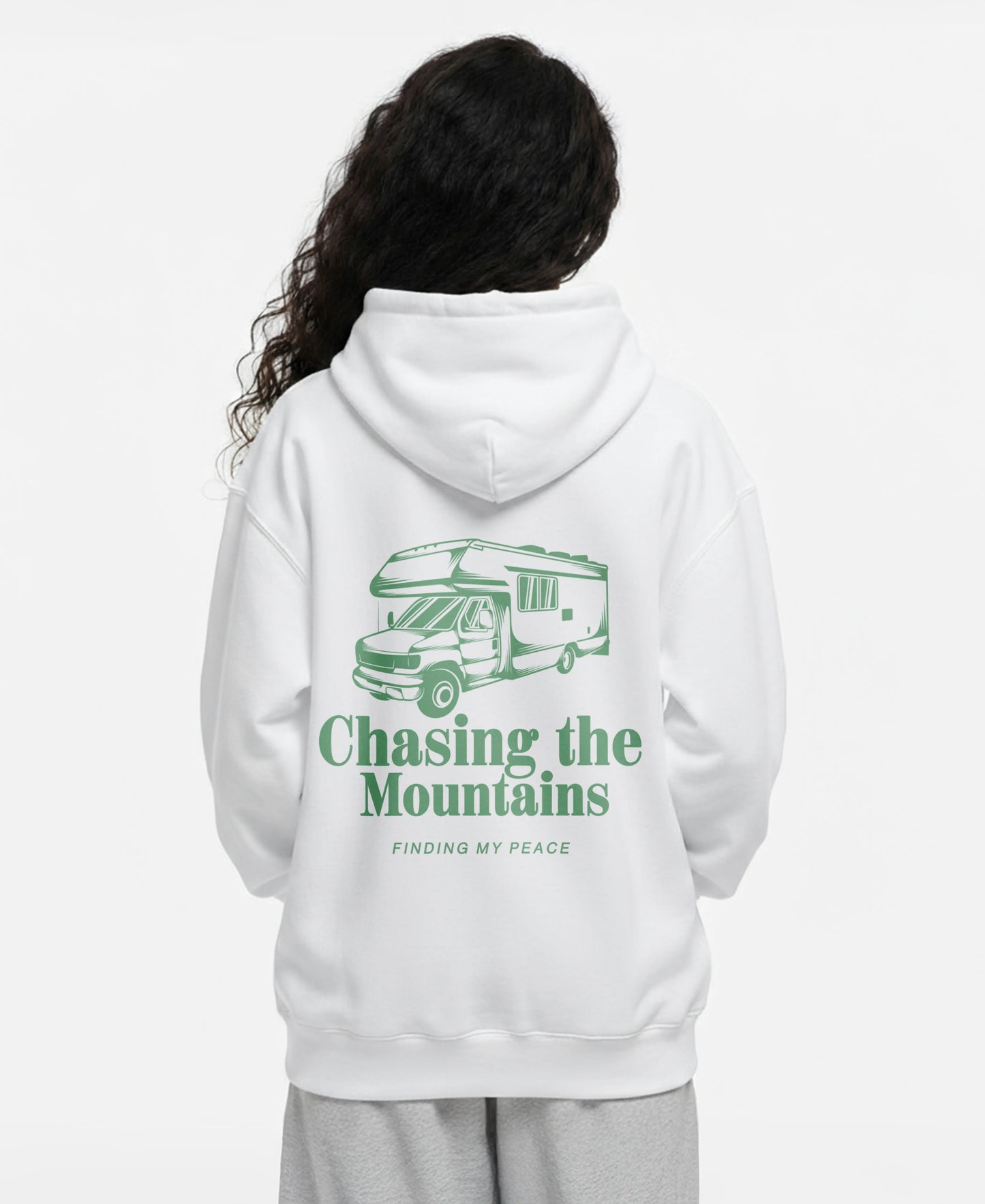 CHASING THE MOUNTAINS OVERSIZED HOODIE