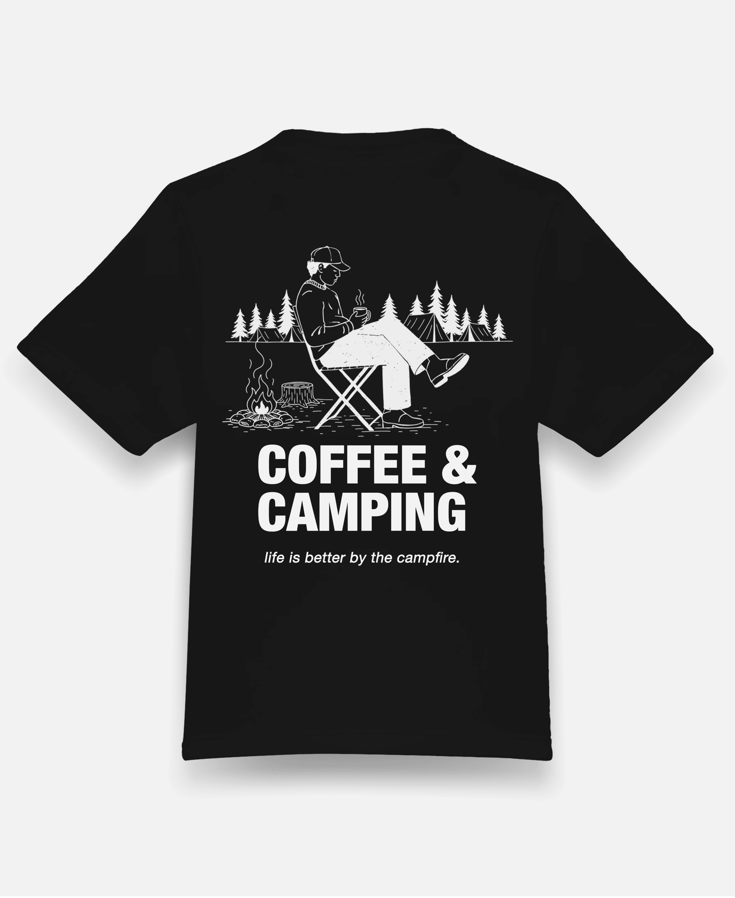 COFFEE & CAMPING ORGANIC REGULAR SHIRT