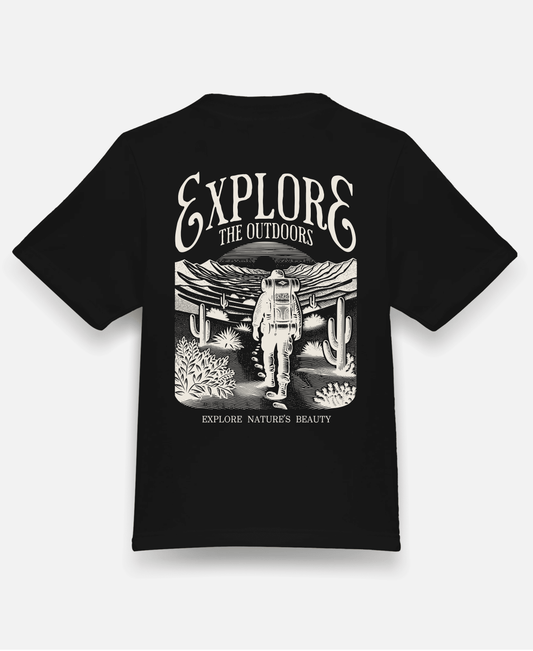 EXPLORE THE OUTDOORS ORGANIC REGULAR SHIRT