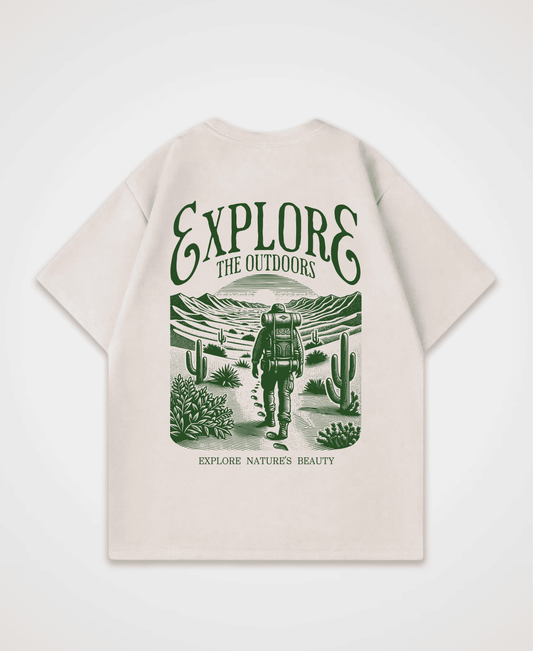 EXPLORE THE OUTDOORS OVERSIZED SHIRT