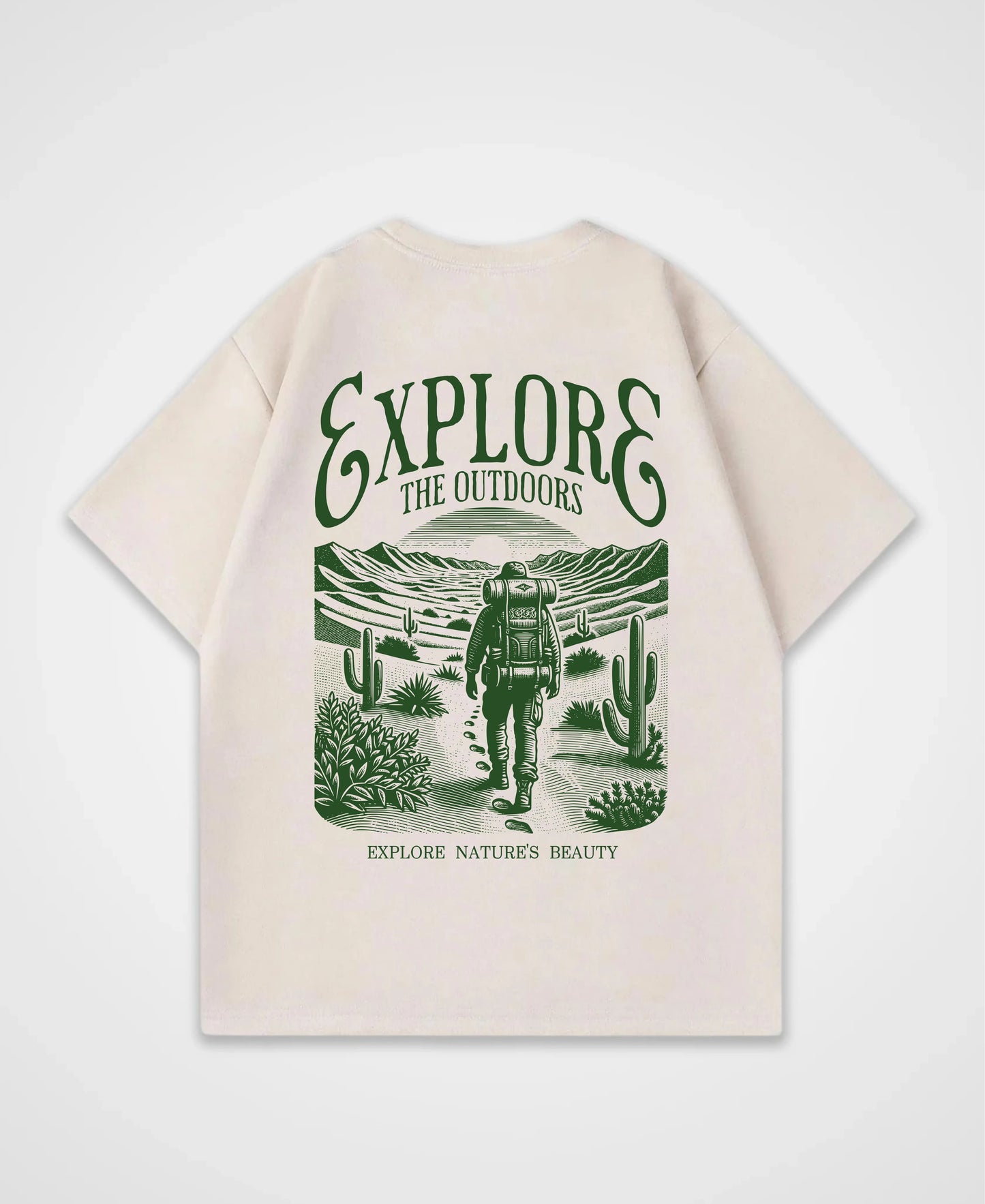 EXPLORE THE OUTDOORS OVERSIZED SHIRT 
