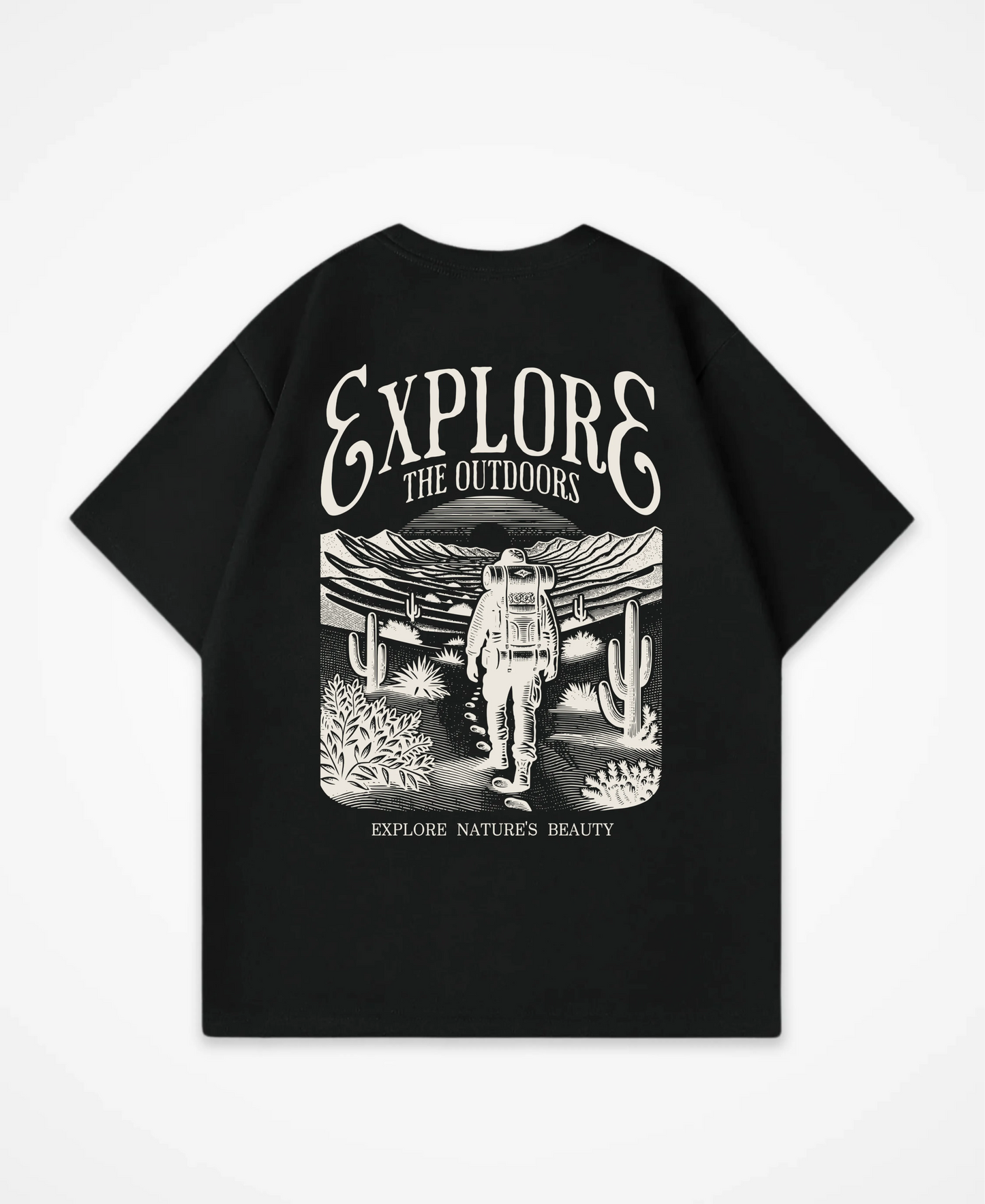 EXPLORE THE OUTDOORS OVERSIZED SHIRT 