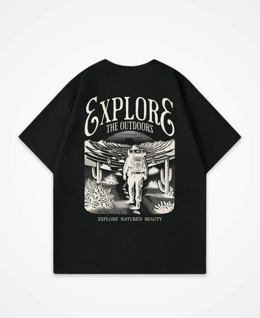 EXPLORE THE OUTDOORS OVERSIZED SHIRT 