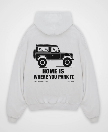 HOME IS OVERSIZED HOODIE