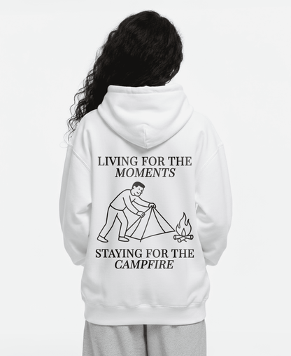 LIVING FOR THE MOMENTS OVERSIZED HOODIE