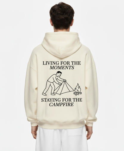 LIVING FOR THE MOMENTS OVERSIZED HOODIE