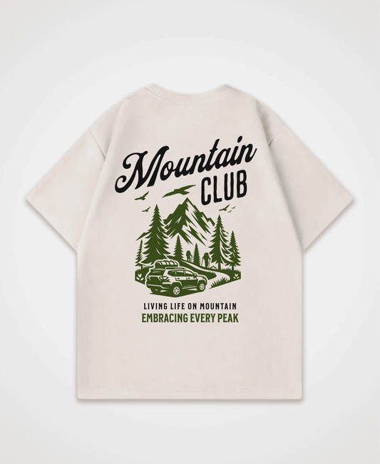 MOUNTAIN CLUB OVERSIZED SHIRT