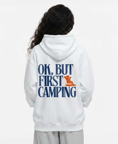 OK BUT FIRST OVERSIZED HOODIE