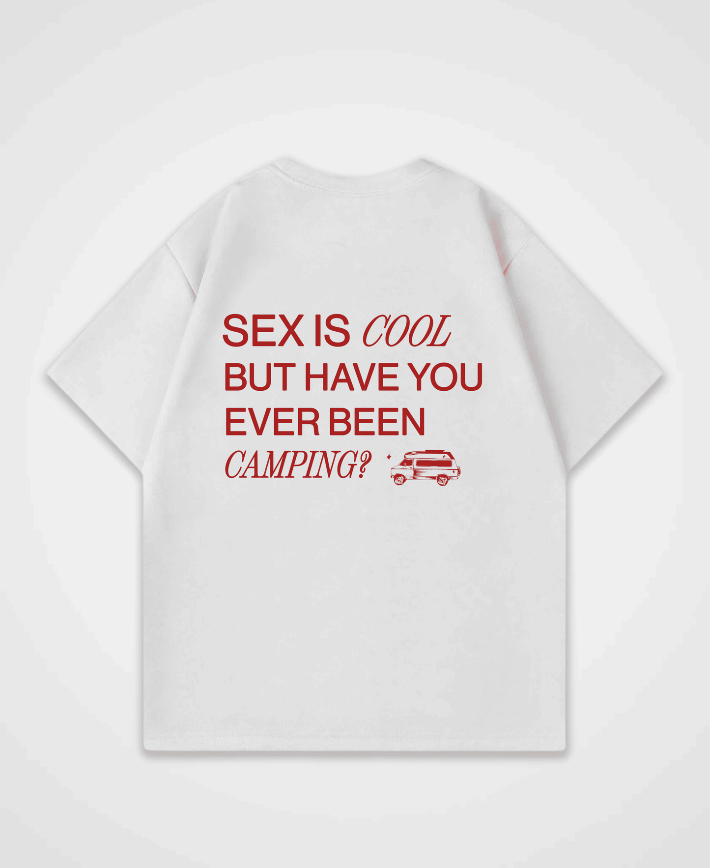 SEX IS COOL BUT OVERSIZED SHIRT