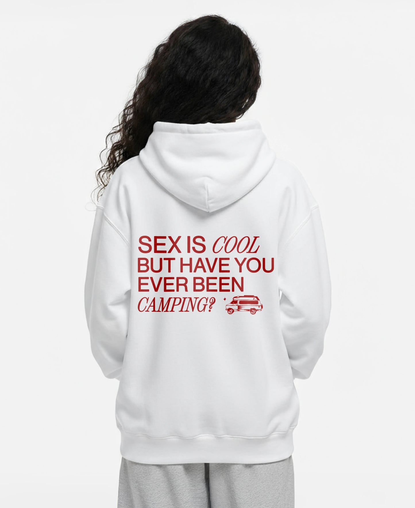 SEX IS COOL BUT OVERSIZED HOODIE