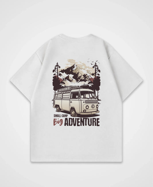 SMALL CAMP BIG ADVENTURE OVERSIZED SHIRT