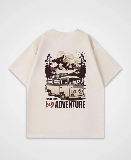 SMALL CAMP BIG ADVENTURE OVERSIZED SHIRT