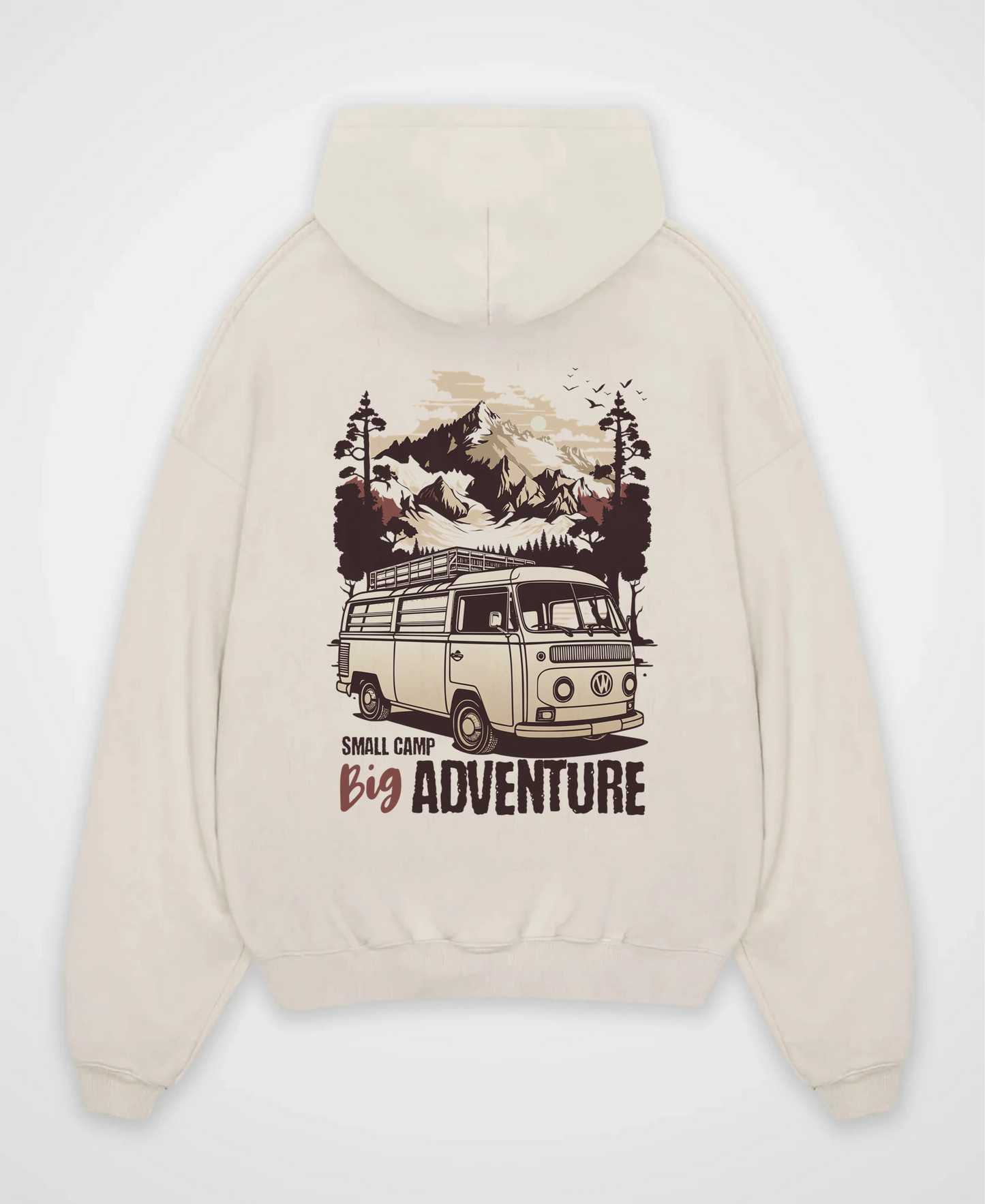 SMALL CAMP BIG ADVENTURE OVERSIZED HOODIE
