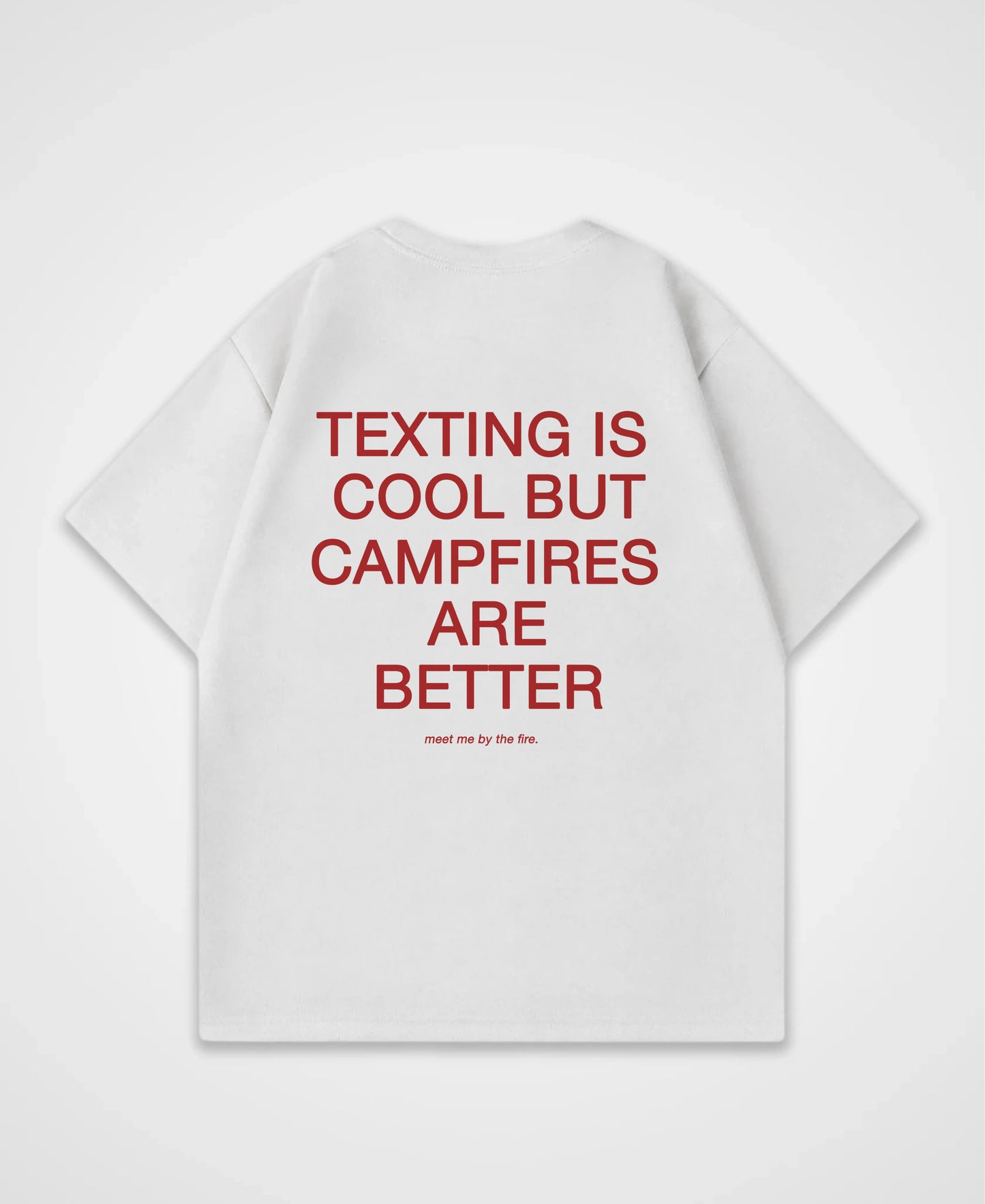 TEXTING IS COOL BUT OVERSIZED SHIRT