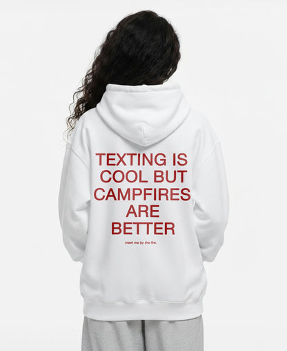 TEXTING IS COOL BUT OVERSIZED HOODIE 