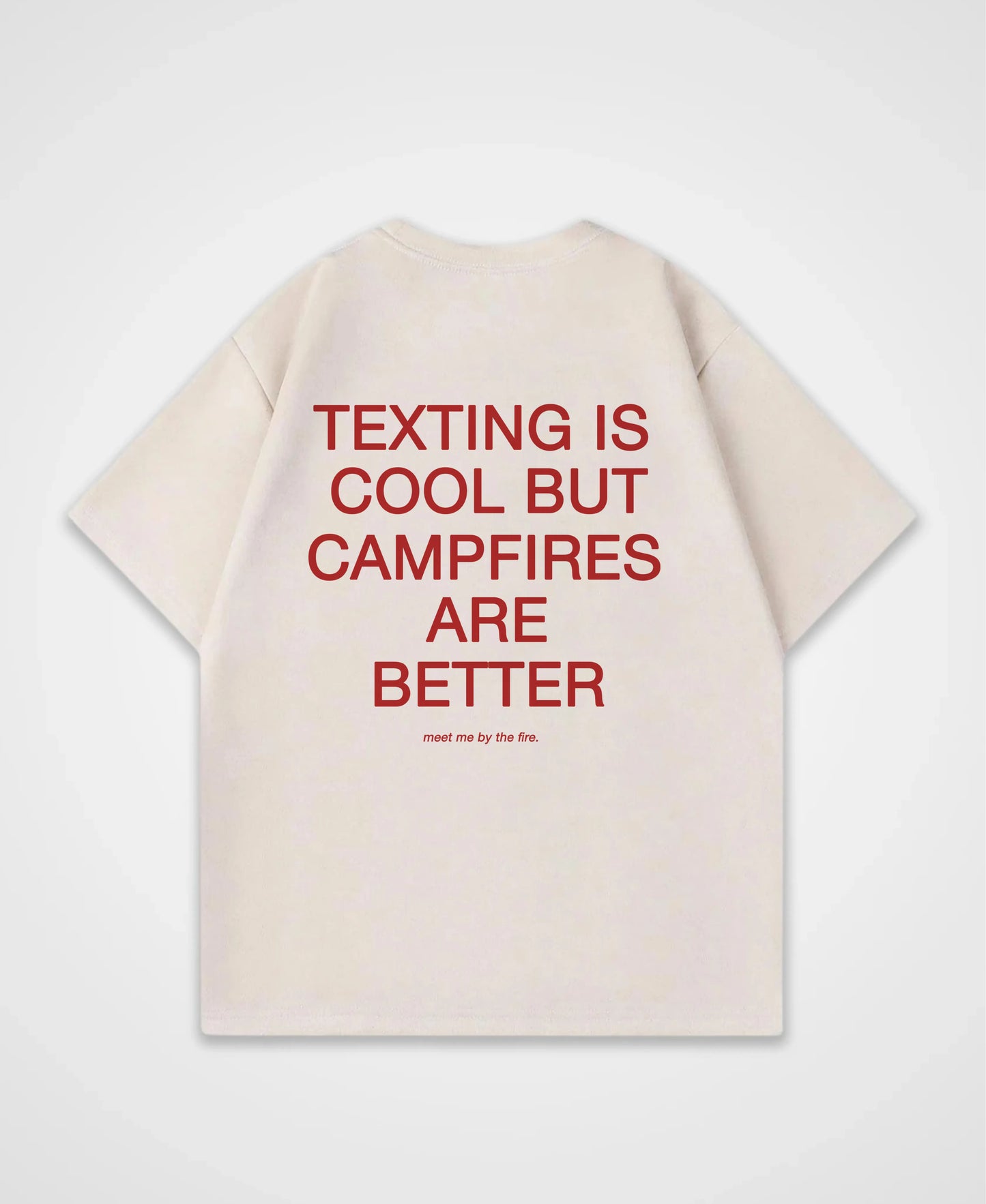 TEXTING IS COOL BUT OVERSIZED SHIRT
