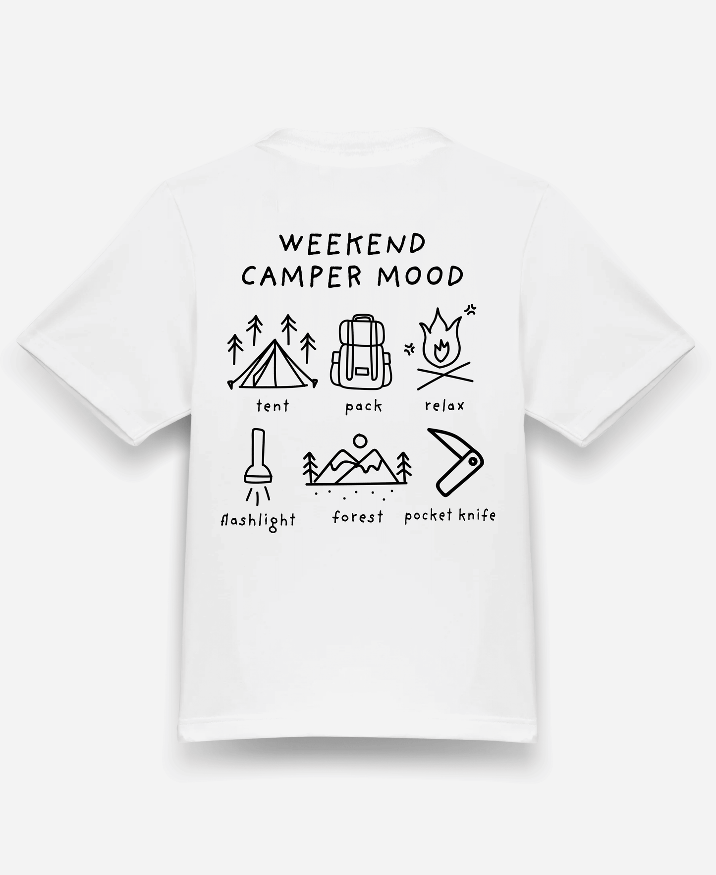 WEEKEND CAMPER MOOD ORGANIC REGULAR SHIRT