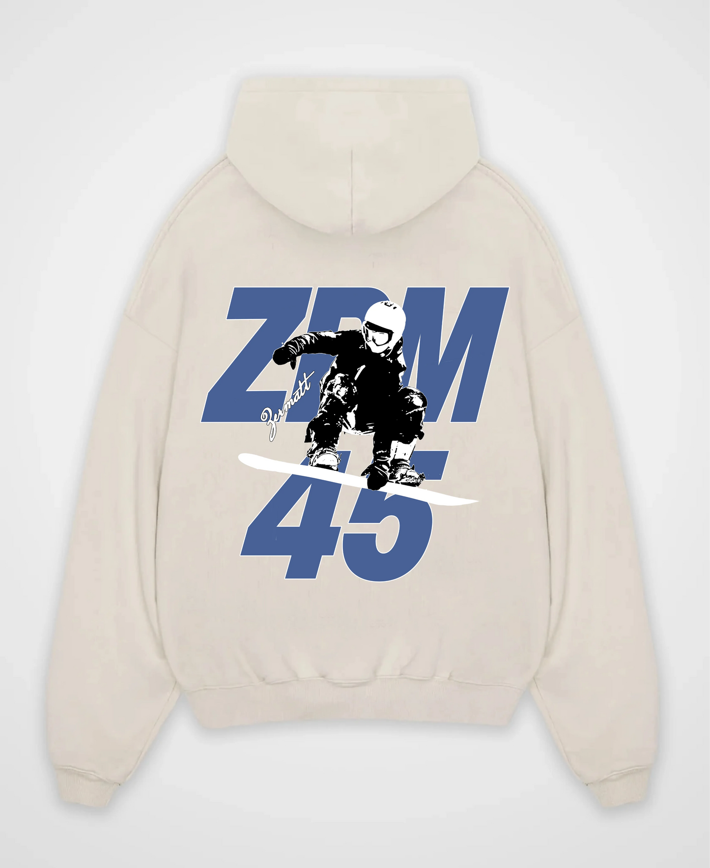 ZERMATT 45° STUNT OVERSIZED HOODIE