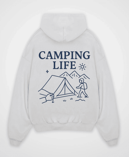 CAMPING LIFE OVERSIZED HOODIE