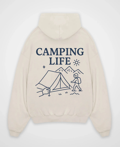 CAMPING LIFE OVERSIZED HOODIE