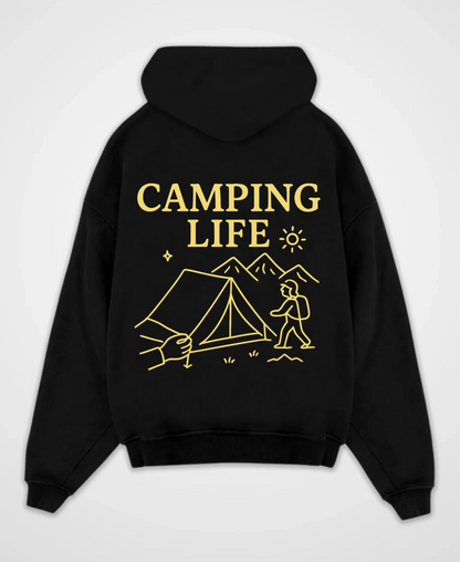 CAMPING LIFE OVERSIZED HOODIE