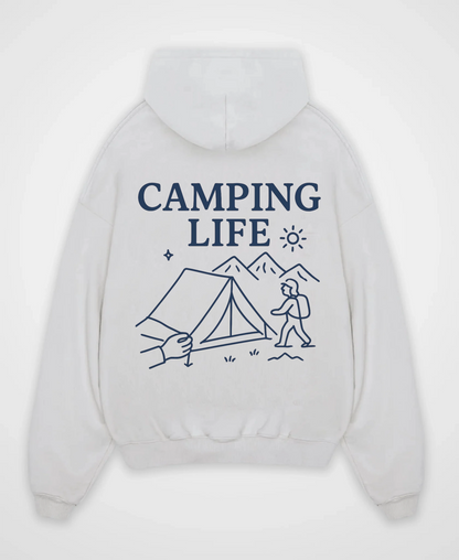 CAMPING LIFE OVERSIZED HOODIE