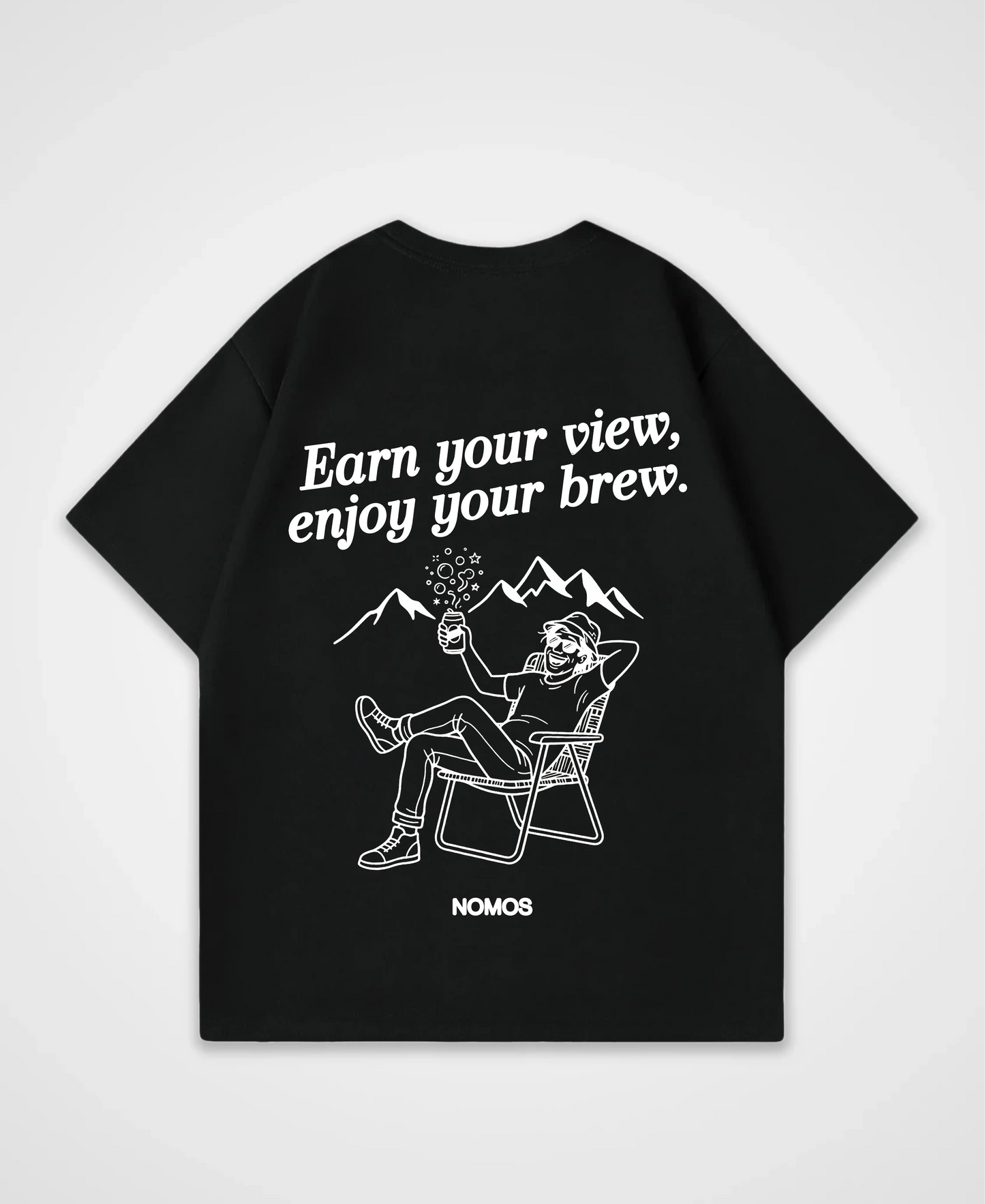 EARN YOUR VIEW OVERSIZED SHIRT