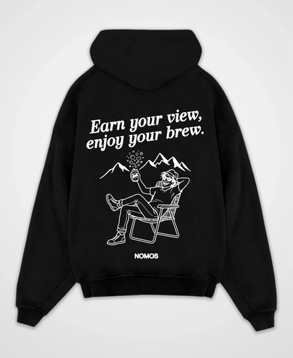 EARN YOUR VIEW OVERSIZED HOODIE
