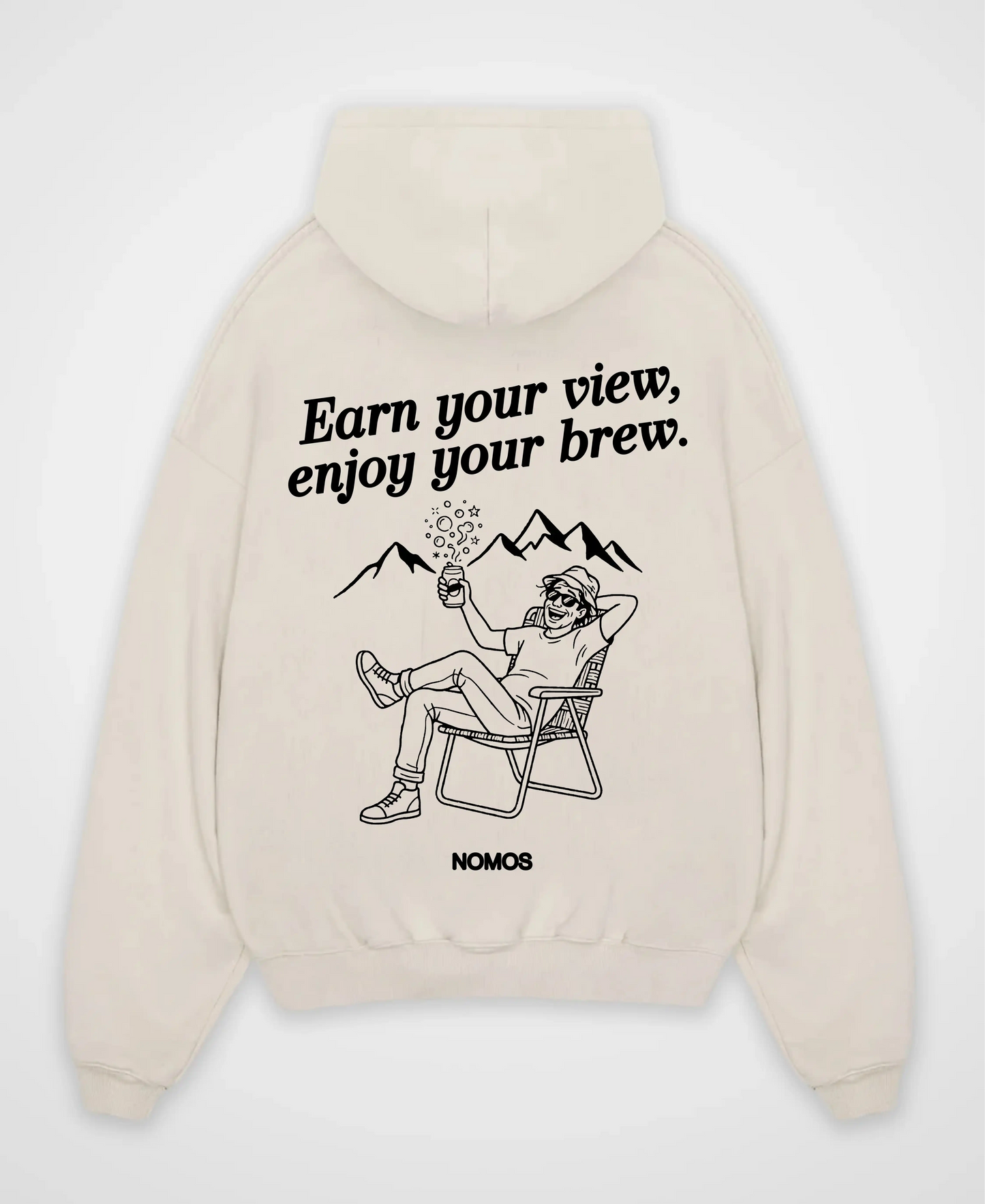 EARN YOUR VIEW OVERSIZED HOODIE
